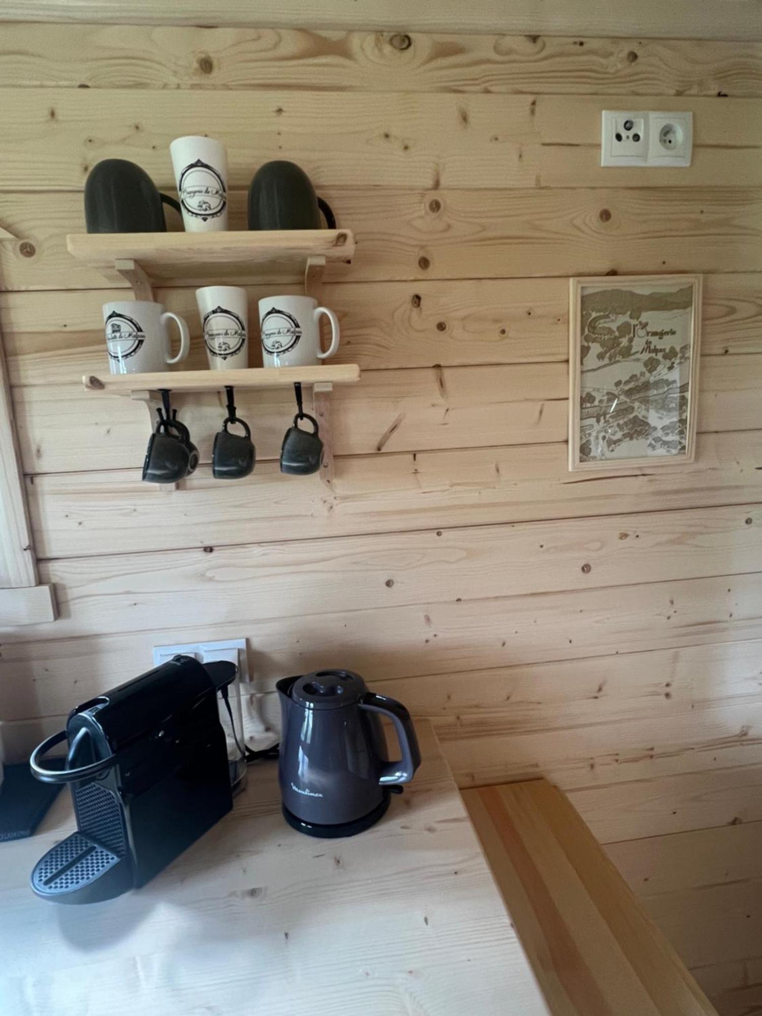La Roulotte Deluxe De Malpas Bed & Breakfast Quingey Eksteriør bilde
