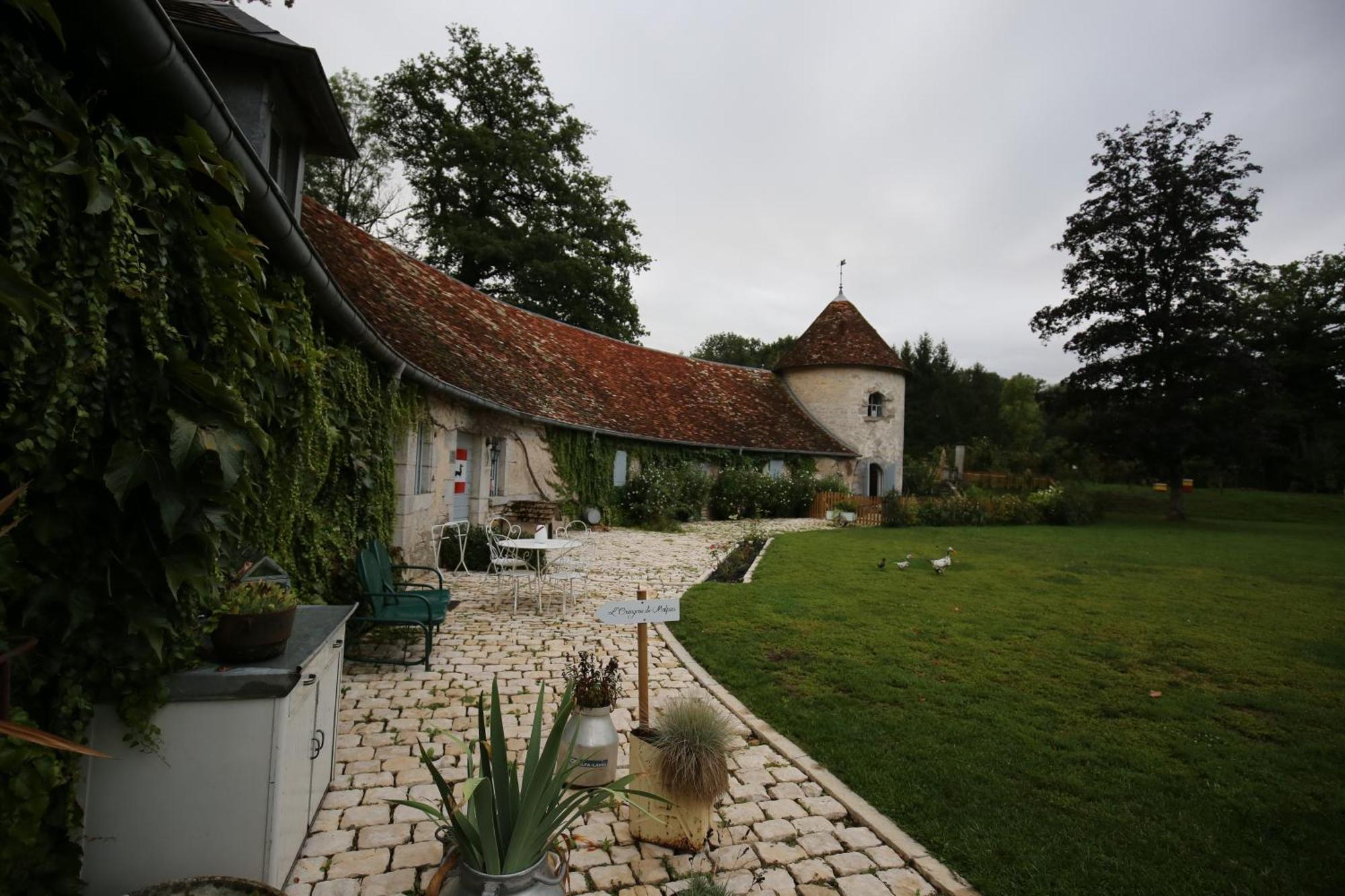 La Roulotte Deluxe De Malpas Bed & Breakfast Quingey Eksteriør bilde