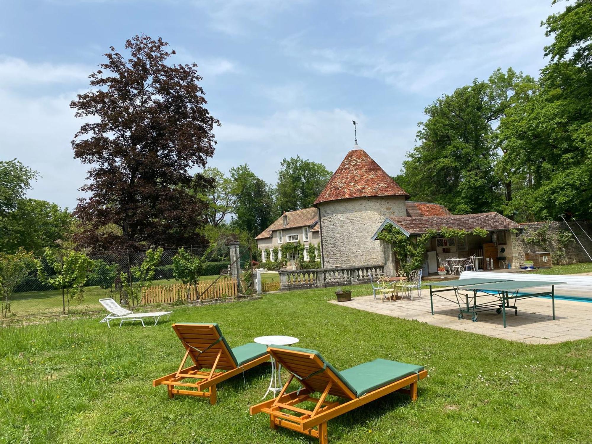 La Roulotte Deluxe De Malpas Bed & Breakfast Quingey Eksteriør bilde